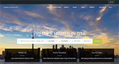Desktop Screenshot of premierhomesingta.com