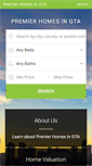 Mobile Screenshot of premierhomesingta.com